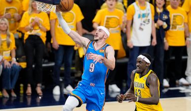 In the NBA Finals, Alex Caruso is leading the Thunder in his own way.