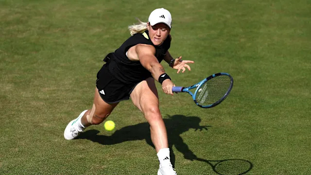 Kartal was defeated by Anisimova in Queen’s last 16.