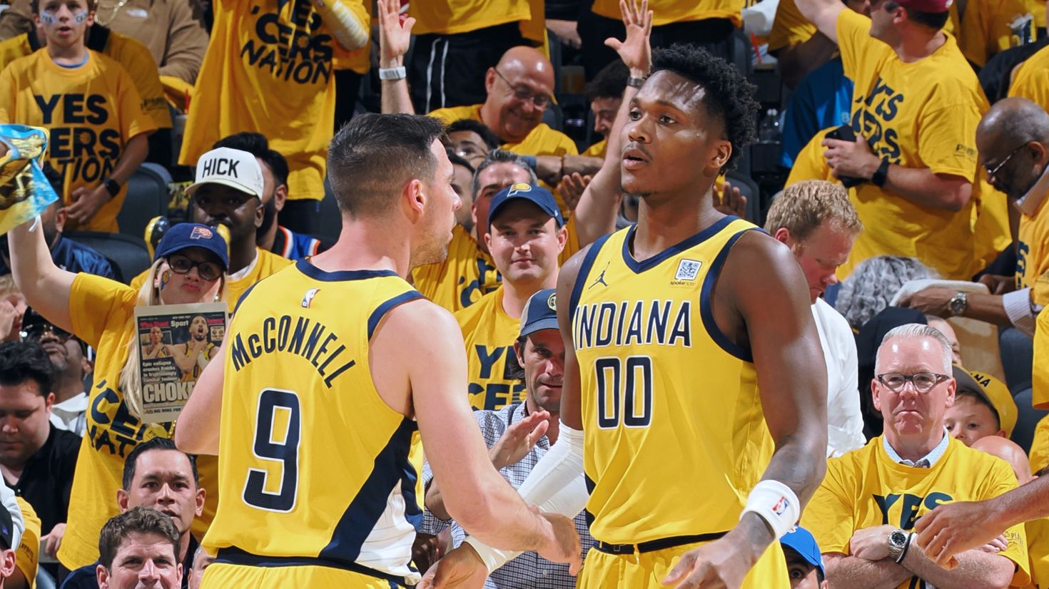 Bennedict Mathurin, T.J. McConnell bring historic production off bench in Game 3